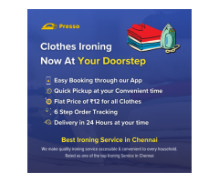 Ironing Service in Chennai