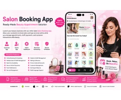 Salon Booking App Ready-Made Beauty Appointment Solution