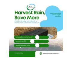 Rainwater harvesting tank