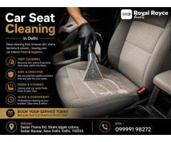 Best Car Seat Cleaning in Delhi Professional Car Interior Cleaning by Royal Royce Detailing