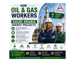 Bulk Hire Oil & Gas Workers for Saudi Arabia