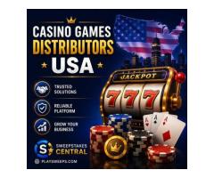 Casino Games Distributors USA Grow with Sweepstakes Central