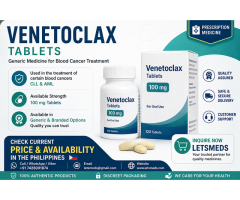Venetoclax 100 mg Tablet Price and Availability In Metro Manila Philippines