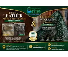 Luxury Leather Article Restoration in Pitampura Brite Drycleaners