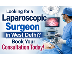 Looking for a Laparoscopic Surgeon in West Delhi Book Your Consultation Today