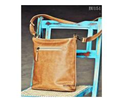 Handcrafted Leather Crossbody Bag by Besignunique
