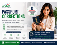 Passport Agents in Vijayawada for Passport Correction