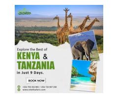 Kenya Tanzania Tour Packages from India