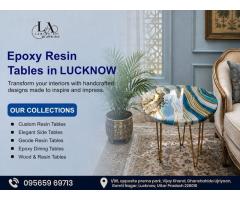 Top-Rated Wood & Epoxy Resin Table in Lucknow for Modern Homes