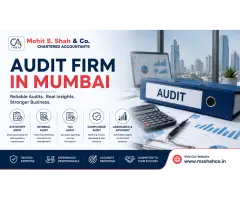 Trusted Audit Firm in Mumbai Mohit S. Shah & Co