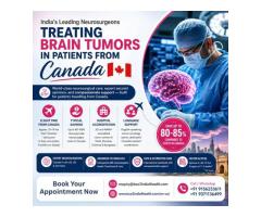 Low Cost Brain Tumor Surgery in India for Canada Patients