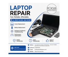 Focus UAE Laptop Repair Al Reem Island Abu Dhabi