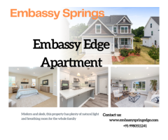 Embassy Springs Plot | Embassy Edge Apartment