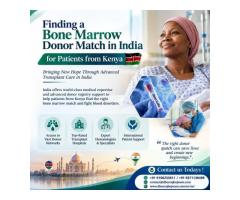 Best bone marrow donor match India for Kenya Patient