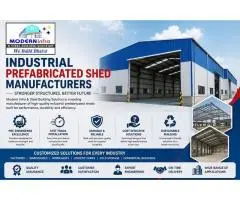 Industrial Prefabricated Shed Manufacturers in India