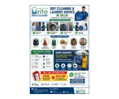 Brite Drycleaners Professional Dry Cleaning and Laundry Service in Delhi