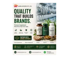 Premium Herbal & Dietary Supplement Manufacturing for International Brands