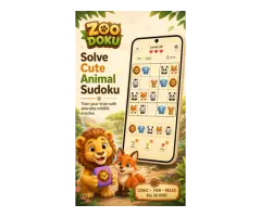 ZooDoku A Fun Animal Puzzle Game for All Ages - 3