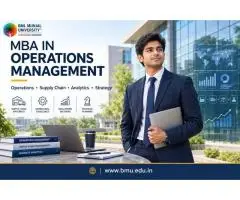 Explore MBA in Operations Management Syllabus at BML Munjal University