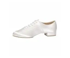 Fabio 29 2cm White Satin Regular Width Dance Shoes Aida Dance USA Clean & Controlled