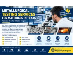 Reliable Metallurgical Testing Laboratory in Texas