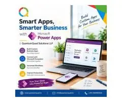 Smart Apps, Smarter Business with Microsoft Power Apps QuantumQuad Solutions LLP