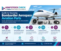 Guide to Sourcing Bombardier Aerospace Aviation Parts