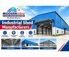 Industrial Prefabricated Sheds for Efficient Construction