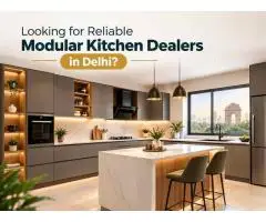 Looking for Reliable Modular Kitchen Dealers in Delhi