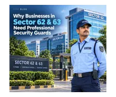 Professional Security Guard Services in Noida Sector 62 &