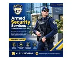 Armed Security Guards in San Antonio Matrix Security