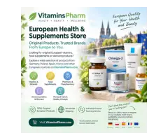 European Vitamins, Supplements & Skincare VitaminsPharm
