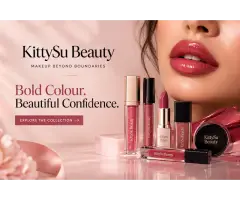 Luxury Lip Products India KittySu Beauty Bold Lipsticks & High-Shine Glosses