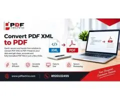 Convert PDF XML to PDF with a Simple Online Tool
