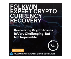 HOW TO GET YOUR STOLEN CRYPTO BACK THROUGH FOLKWIN EXPERT RECOVERY..