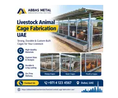 Livestock Animal Cage Fabrication UAE Abbas Metal