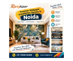 Premium Wallpaper Installation Service in Noida for Elegant Interiors