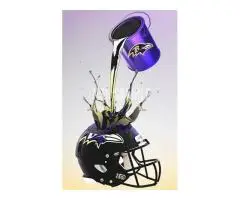 Ravens Fan Gifts That Actually Stay On The Wall