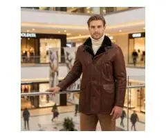Find Your Ideal Shearling Coat for Men This Winter
