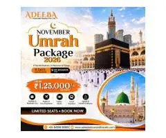 Affordable 15-Day Umrah Package from Kolkata