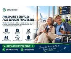 Passport Services for Senior Citizens in Hyderabad