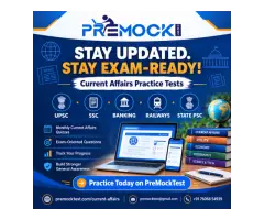 PreMockTest Online Current Affairs Mock Tests for Competitive Exams