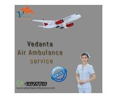 Get Air Ambulance Service in Chandigarh by Vedanta with Expert Medical Team