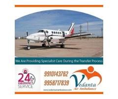 Hire Air Ambulance Service in Goa by Vedanta with World-Class Medical Transpiration