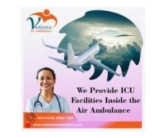 Choose Advanced Medical Machine by Vedanta Air Ambulance Service in Varanasi