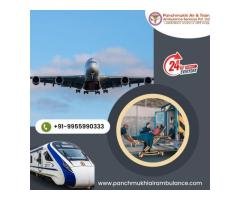 Book Panchmukhi Air and Train Ambulance in Patna with Top-Class Medical Amenities