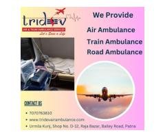 Need Tridev Air Ambulance in Varanasi with Medical Support