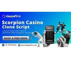 Elevate Your Gaming Platform with Scorpion Casino Clone Script!