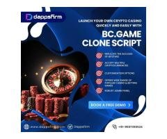 Build Your Own Blockchain Casino with BC.Game Clone Script!