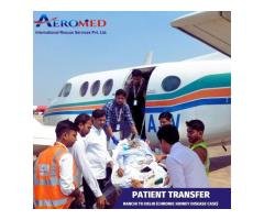 Aeromed Air Ambulance Service in Ranchi - Emergency Case Gets Handled By The Team
